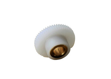 Plastic POM Miniature Spur Gears Brass Insert 56T 0.4M 20PA AGMA 7