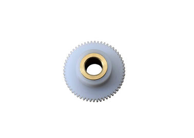 Plastic POM Miniature Spur Gears Brass Insert 56T 0.4M 20PA AGMA 7